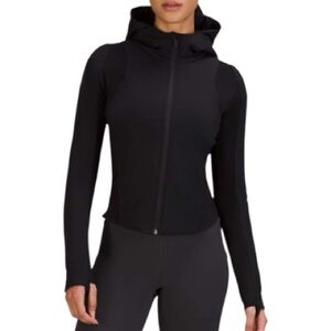 Lululemon Push Your Pace Jacket in Black Womens Size 4